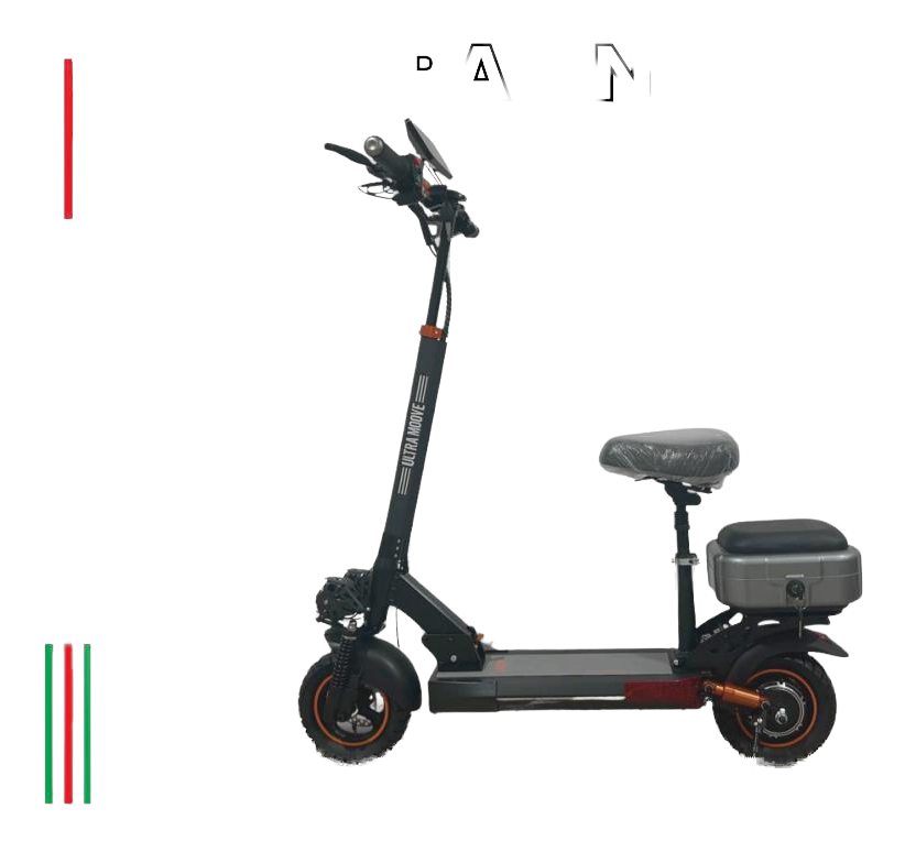 Patinete Joy — Compacto, divertido e com assento.