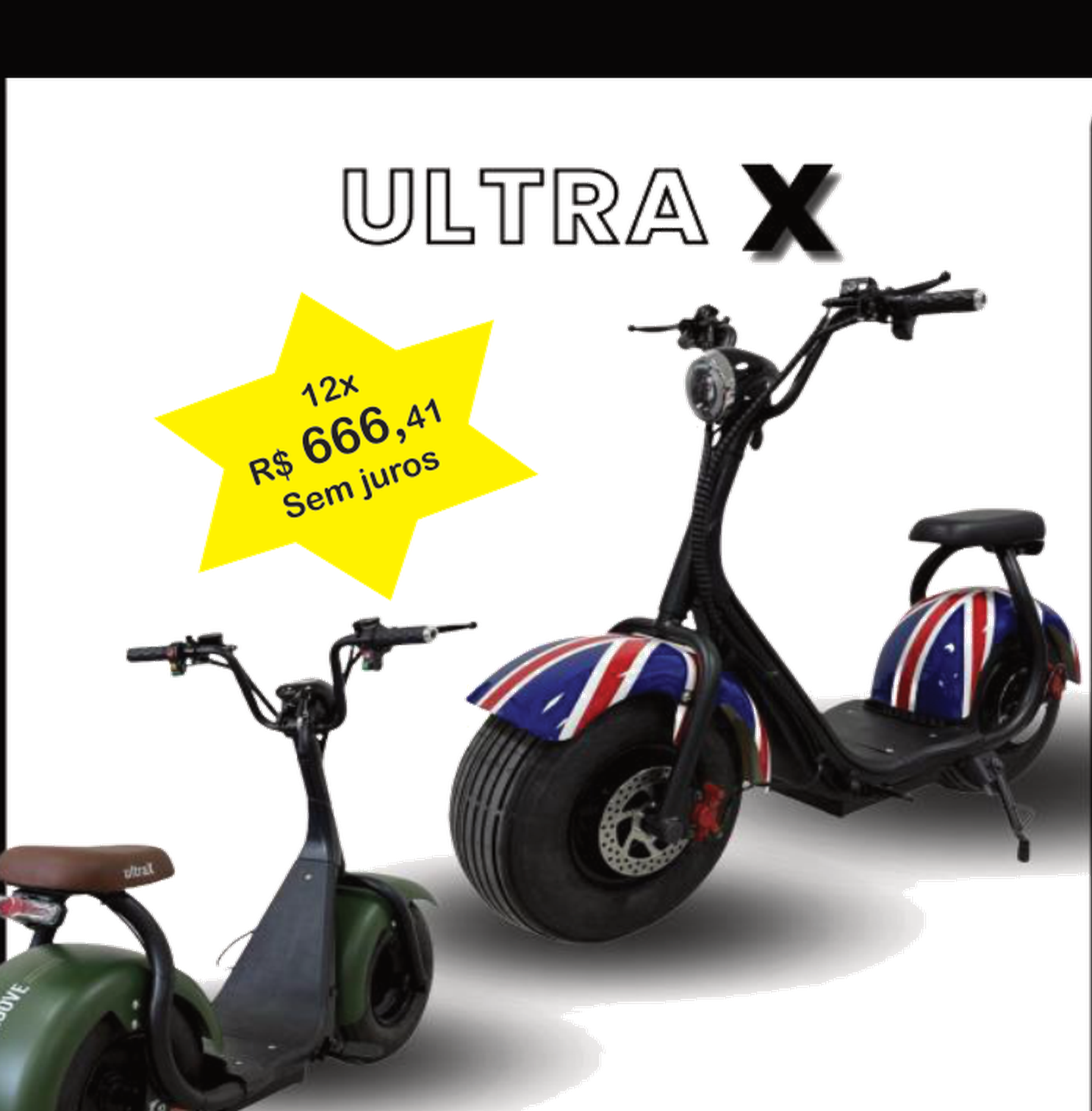 Letsbora Ultra X — 12 acabamentos para o seu estilo.
